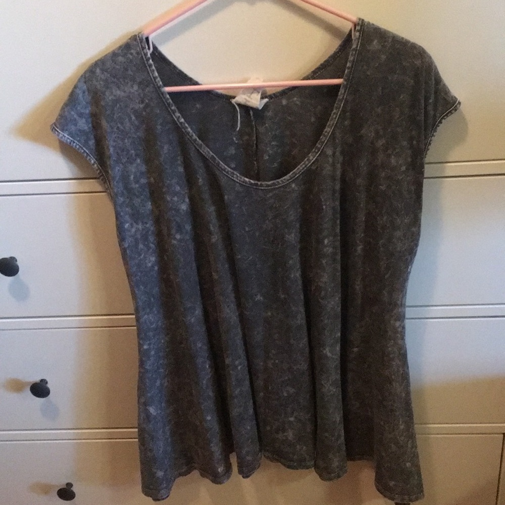 PPLA Oversized Acid Washed Tee